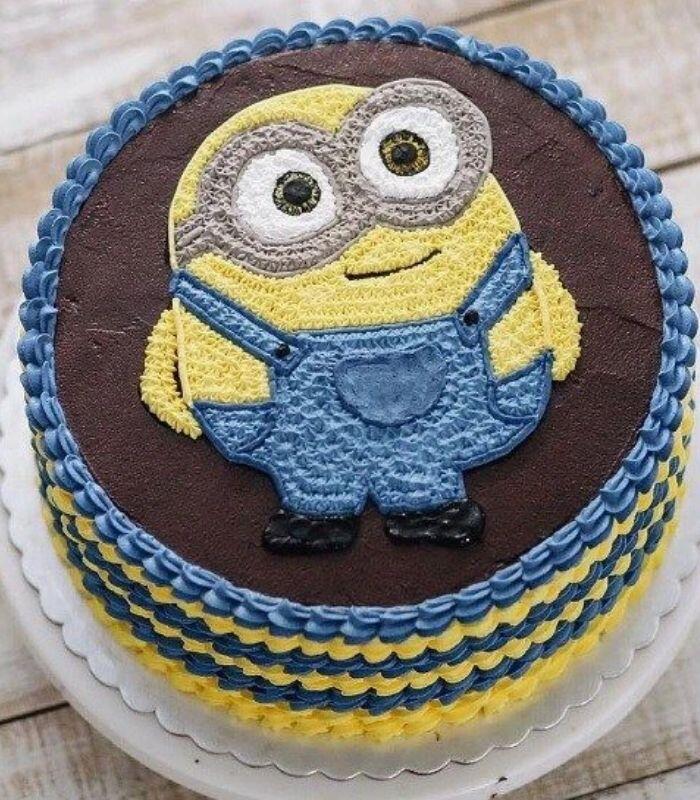 Despicable Me Minion Birthday Cake – Flavourtown Bakery