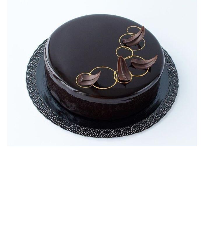 Send Online Half Kg dark chocolate truffle cake Order Delivery |  flowercakengifts