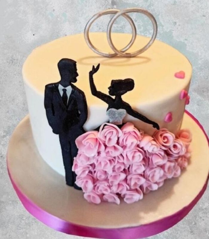 20 Simple and Unique Engagement Cake Designs In 2023