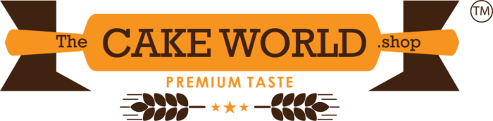 The Cake World Shop logo with trademark symbol