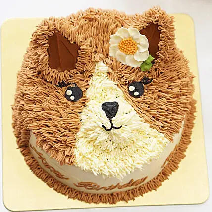 Sweet Cat Design Cake