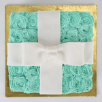 Floral Gift Box Cake
